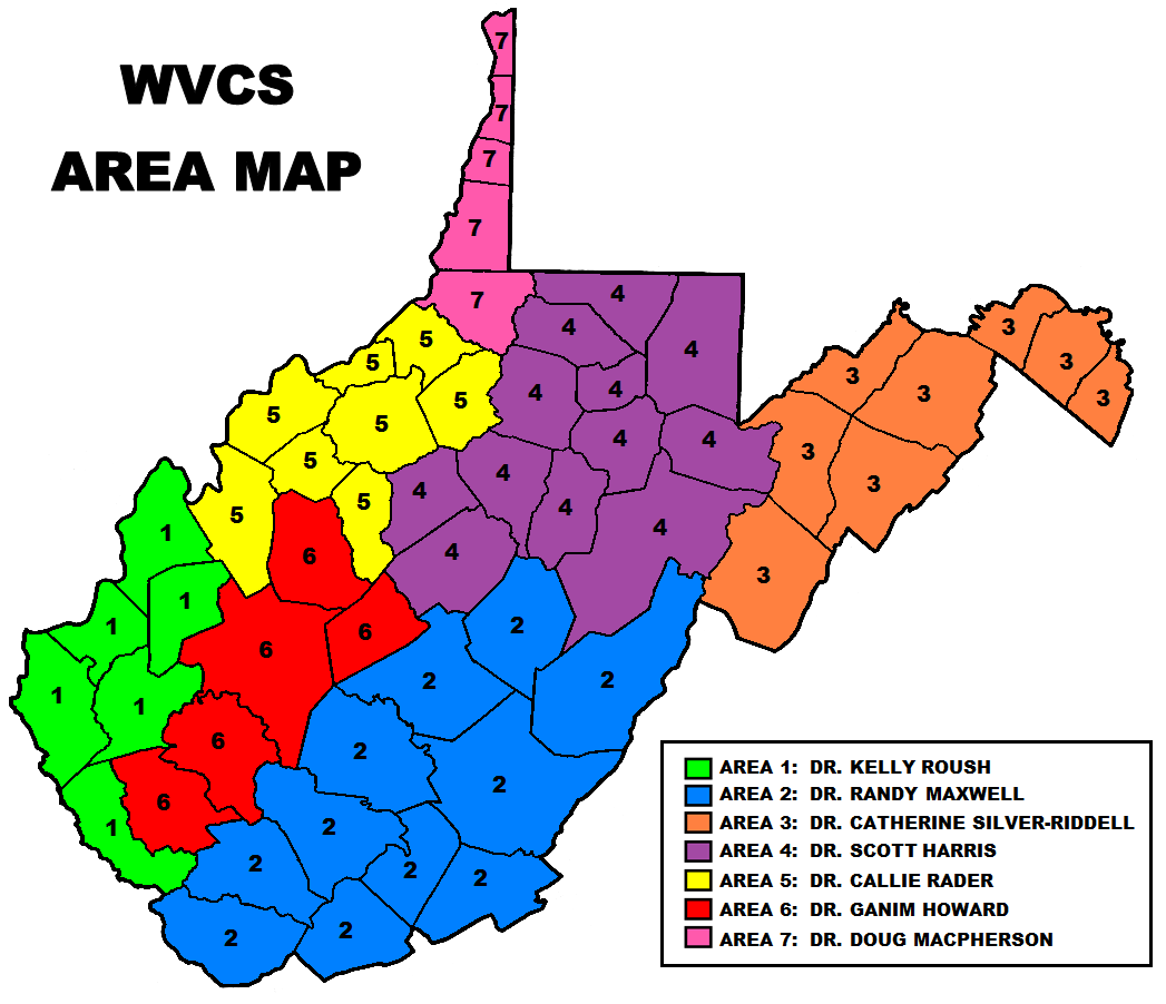 WVCS Area Map.